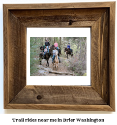 trail rides near me in Brier, Washington